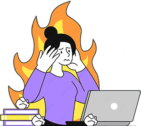 Burning Lady
